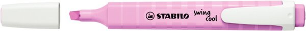 Textmarker swing cool, Keilspitze, Strichstärke 1 + 4 mm, mit Clip, pastell, frische Fuchsie