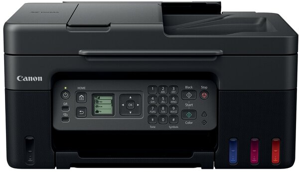 Multifunktionsgerät Pixma G4570 inkl. UHG, 4 in 1 Multifunktionssystem, 11 Seiten sw, 6 Seiten Farbe, Papiereinzug: bis zu 100 Blatt, Auflösung: 4800 x 1200 dpi, WLAN, USB Hi-Speed, Wi-Fi Direct, 3,4 cm (1,35 Zoll) LCD (s/w)