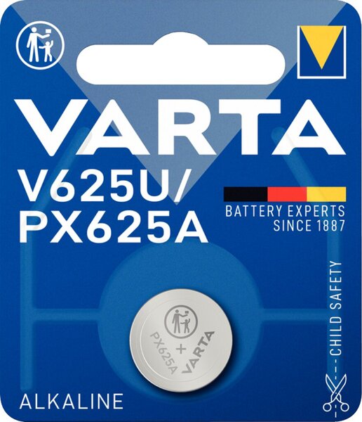 Knopfzelle, Lithium, V625U, 3V, 90mAh, 1er Blister