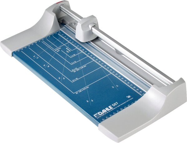 Roll-Schnitt-Schneidemaschine 507, DIN A4, Schnittleistung: 8 Blatt, 320x165 mm