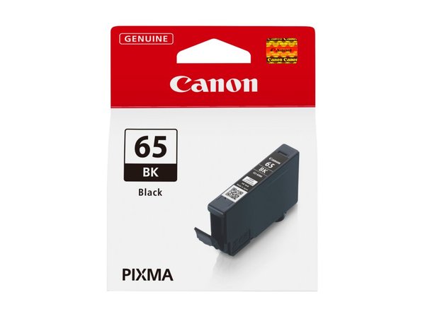 Tintenpatrone CLI-65BK, für Canon Drucker, 12,6 ml, schwarz