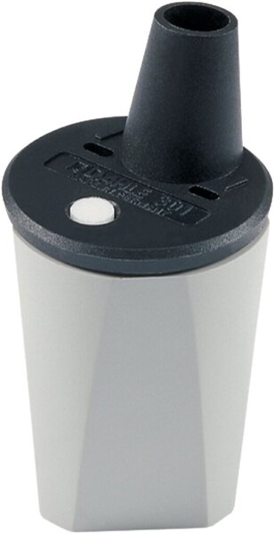 Minenspitzdose 301, 1-Loch, Ø 8 mm Minen, grau