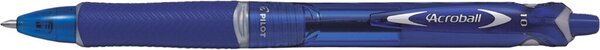 Kugelschreiber Acroball, Schaft blau, Kunststoff, Mine M - 0,4 mm, blau