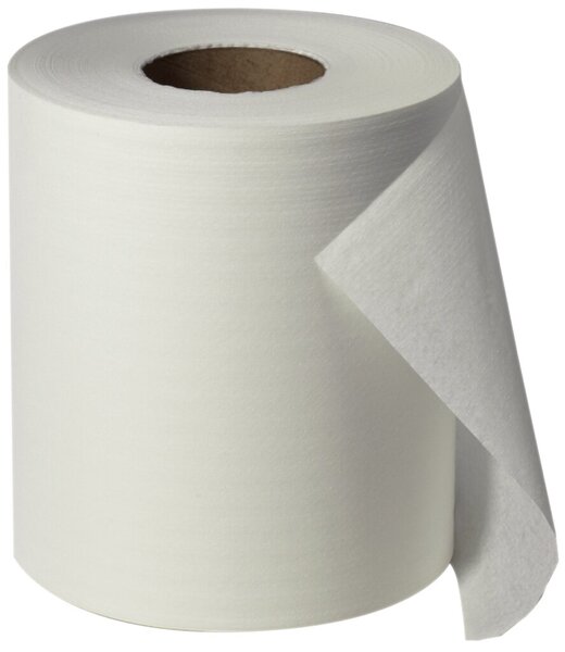 Handtuchrolle, 2-lagig, weiß, 20 cm x 140 m, ca. 650 Blatt, für BÜRORING Handtuchrollenspender