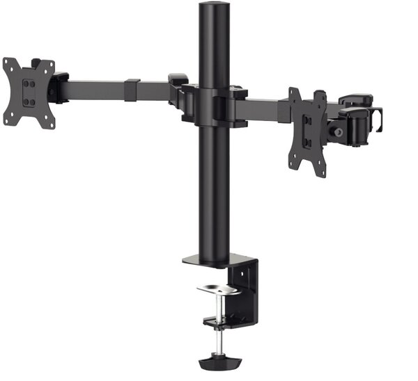 Monitorhalterung für 2 Monitore 13-35", höhenverstellbar, schwenk-/neigbar