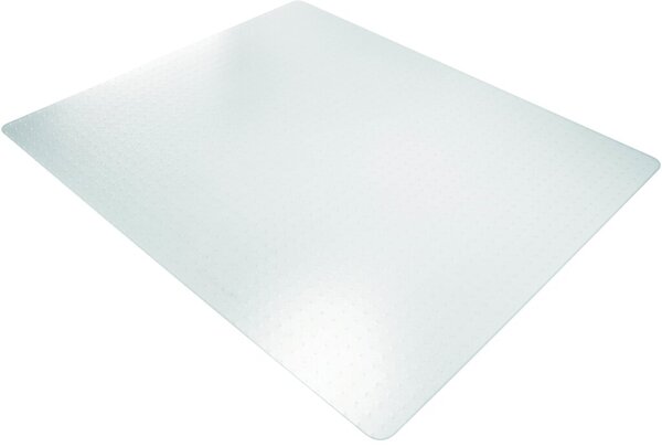 PC-Bodenschutzmatte Ecoogrip Solid für Teppichboden mit Ankernoppen, (O), 1,20 x 1,30 m, Stärke ca. 2,1 mm