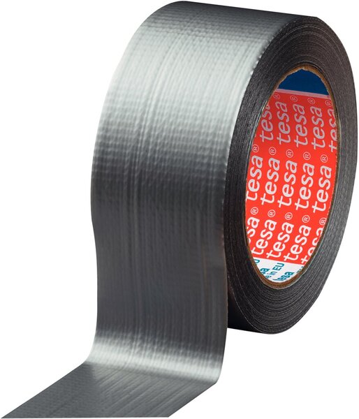 Gewebeband extra Power® Universal, Folienklebeband, 25 m x 50 mm, gewebeverstärkt, 1 Rolle, silber