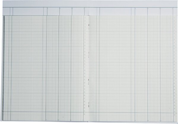 Spaltenbuch DIN A4, 40 Blatt, holzfrei, 3 Spalten, kartoniert
