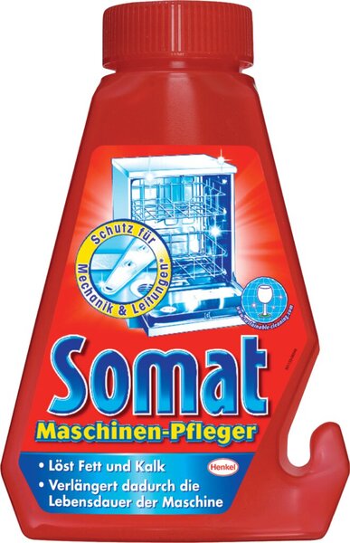 Maschinenpflege Somat, 250 ml, entfernt Fett und Kalkablagerungen