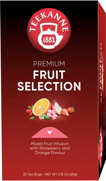 Tee Premium Fruit Selection, 20 Portionsbeutel à 1,75 g