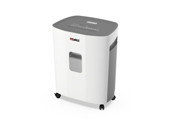 Aktenvernichter 23380 PaperSAFE® 380, 4x12 mm Cross-Cut Partikelschnitt, Sicherheitsstufe P-4, Leistung 15 Blatt, Auffangvolumen 25 Liter, Maße (HxBxT) 545x443x273 mm