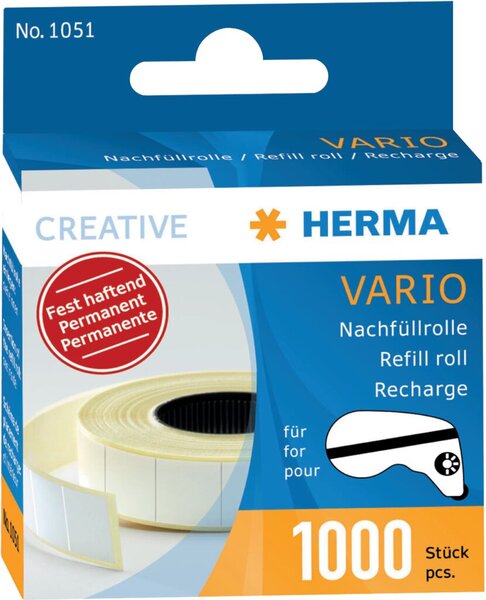 Nachfüllrollen für vario-Spender, 1000 Stück pro Rolle