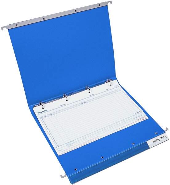 PP-Hängemappe DIN A4, economy click-line, blau