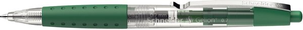 Gelroller Gelion, Strichstärke 0,4 mm, Schreibfarbe grün, Schaftfarbe farblos
