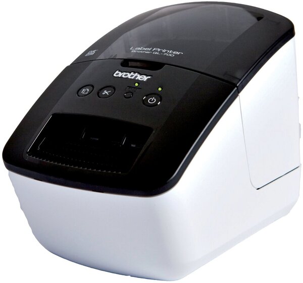 Etikettendrucker QL-700, 300 dpi Auflösung, USB Schnittstelle, weiß/schwarz