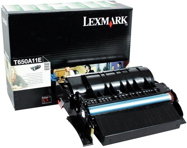 Rückgabe-Druckkassette 0T650A11E, für Lexmark Drucker, ca. 7.000 Seiten, schwarz