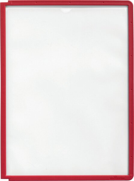 Sichttafeln SHERPA PANEL, DIN A4, 5 Stück, rot