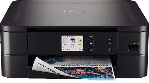 Multifunktionsgerät DCP-J1140DW, drucken / scannen / kopieren bis zu 17 Seiten/Min. in S/W und 16,5 Seiten/Min. in Farbe, 6000 x 1200 dpi