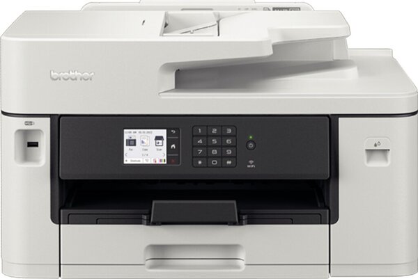 Multifunktionsgerät MFC-J5345DW, 4-in-1, bis A3 drucken. Auflösung 4800 x 1200 dpi, mit Duplexdruck und Vorlageneinzug (ADF) in A4.
