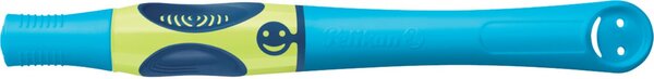 Tintenroller griffix, Rechtshänder, Mine M, Schreibfarbe blau, Mine auswechselbar, neon fresh blue