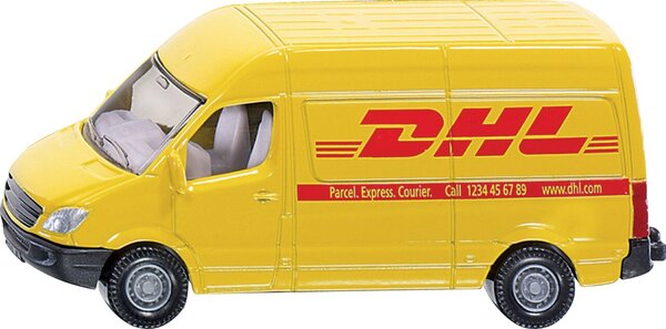 Postwagen aus Metall und Kunststoff
