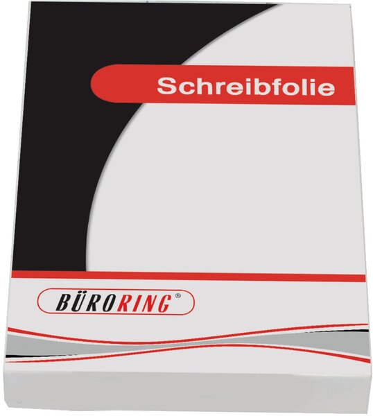 Schreibfolie, DIN A4, 100 my, glasklar, transparent, reißfest, hitzebeständig, 100 Blatt