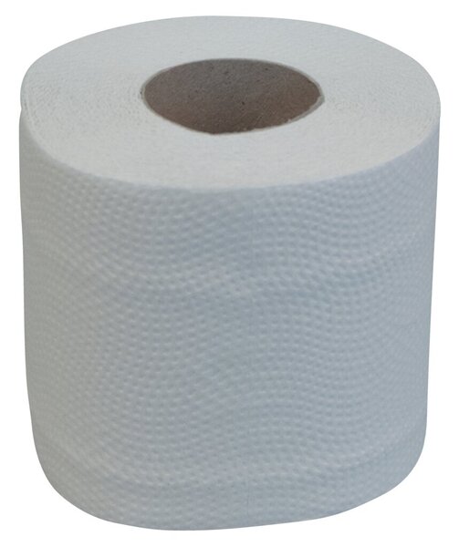Toilettenpapier Katrin Basic, toilet 250, 2-lagig, naturweiß, 250 Blatt/Rolle, 8 Rollen/Packung