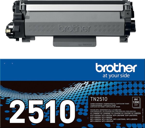Toner TN-2510 für ca. 1.200 Seiten, schwarz