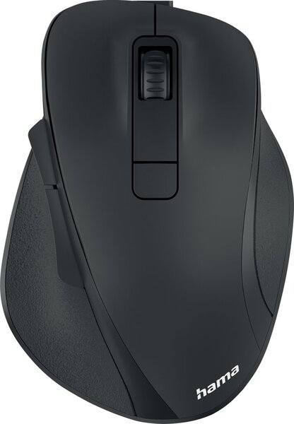 Funkmaus MW-500 Recharge, 6-Tasten, ergonomisch, Akku, schwarz