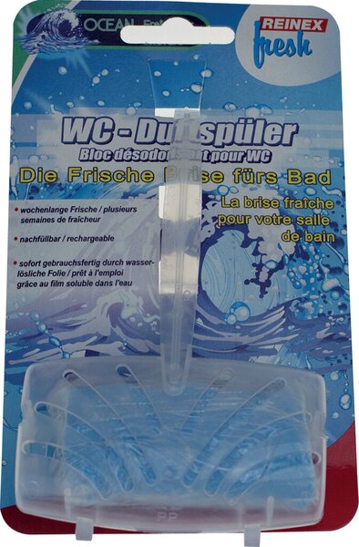 WC-Duftspüler Ocean, nachfüllbar, sofort gebrauchsfertig