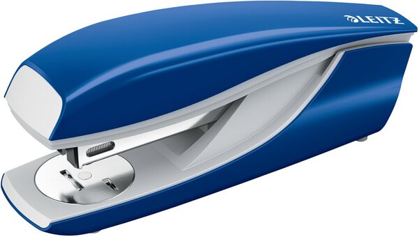 Heftgerät NeXXt Metall, blau, Heftleistung 30 Blatt, Heftart geschlossen + offen + nageln, Heftklammerntyp P3 (24/6 oder 26/6)