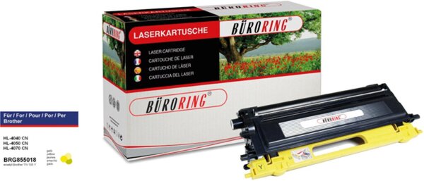 Toner, ersetzt Brother TN-135Y, ca. 4.000 Seiten, gelb