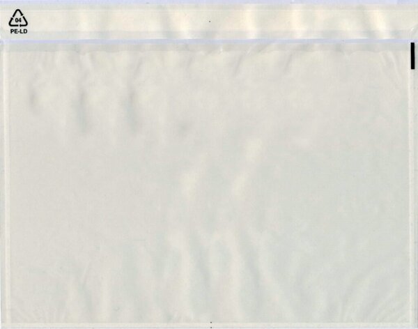 UNIPACK Begleitpapiertasche C5, ohne Druck, 70 µ, 500 Stück