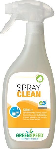 Allzweckreiniger Greenspeed Spray Clean, geeignet für Großküchen, unparfümiert, 500 ml