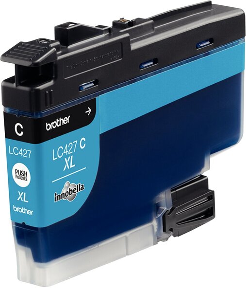 Tintenpatrone LC-427XL-C, für Brother Drucker, ca. 5.000 Seiten, cyan