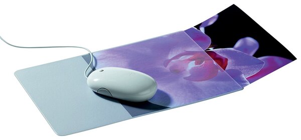 Mousepad plus, Einschubtasche transparent, für Photos und Informationen, 2,5 x 300 x 200 mm