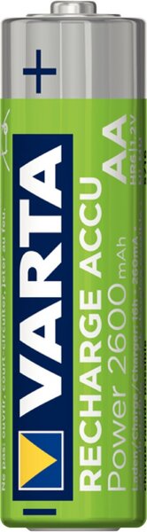 Akku NiMH, Mignon AA, Recharge Power, vorgeladen, HR06, 1.2V, 2600mAh, 4 Akkus