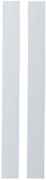 Magnetleiste, 50 mm x 1 m, zum Nageln, weiß, mit 4 vorgestanzten Löchern