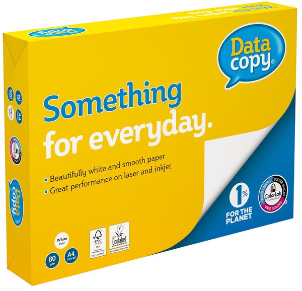 Kopierpapier Data Copy DIN A4 80 g/qm 170er Weiße, geeignet für ILK