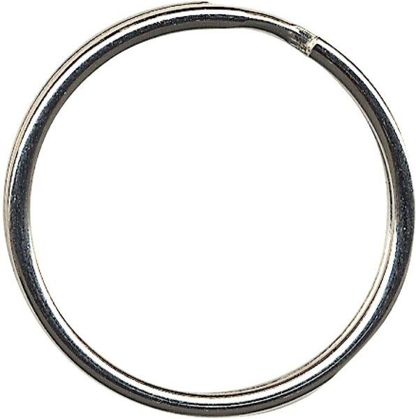 Schlüsselringe, Metall, Ø 30 mm, 100 Stück