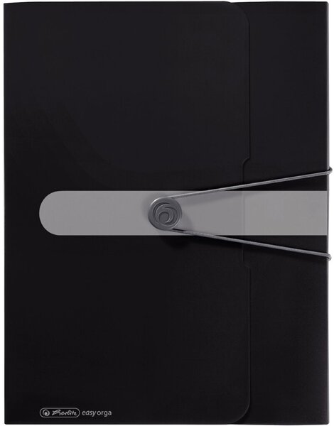 Sammelbox PP, DIN A4, 40 mm, schwarz opak