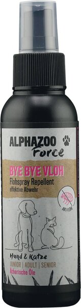 ByeByeVloh Flohmittel 200 ml, starkes Antiflohspray für Hunde