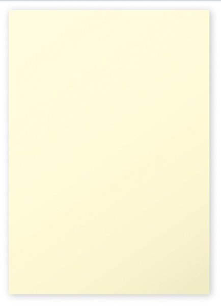 Kopierpapier Farbiges Papier DIN A4, 120g/qm, 50 Blatt, kanariengelb