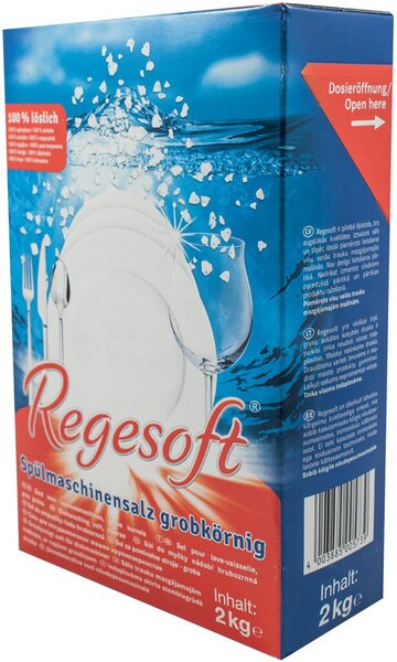 Spülmaschinensalz Regesoft, grob, 2 kg