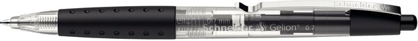 Gelroller Gelion, Strichstärke 0,4 mm, Schreibfarbe schwarz, Schaftfarbe farblos