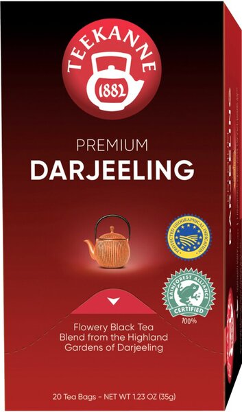 Tee Premium Darjeeling, 20 Portionsbeutel à 1,75 g
