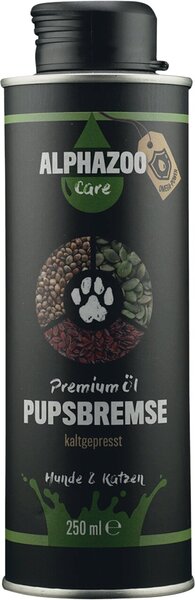Pupsbremse Futteröl 250 ml für Hunde und Katzen, Magen Darm und Verdauung