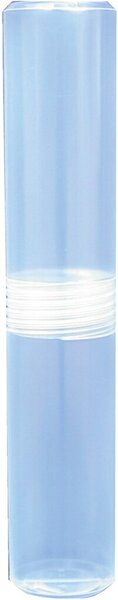 Versandrolle Gewindepack, 55 mm Ø innen, PP, 100% recyclebar, für DIN A4 längs / DIN A3 quer, mit sicherem Schraubverschluss, transparent
