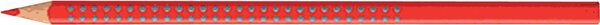 Buntstift COLOUR GRIP, Minenstärke 3,3 mm, Härtegrad weich, Schaftform Dreikant, wasservermalbar, geraniumrot
