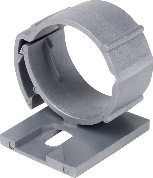 Befestigungsclipse 902, für Kabelschlucker Addit, 5 Stück, silber